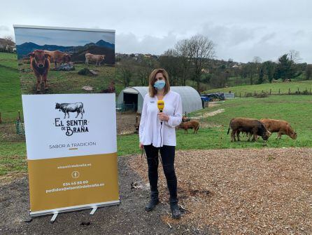 La gerente de 'El Sentir de Braña', Miren Gutiérrez.