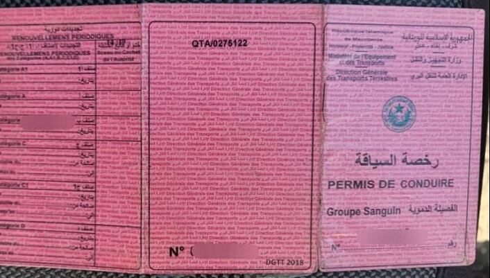 Permiso intervenido por la Policía Local