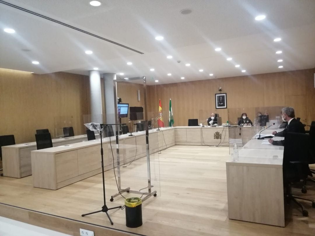 Sala de la Audiencia provincial eque ha acogido el juicio.