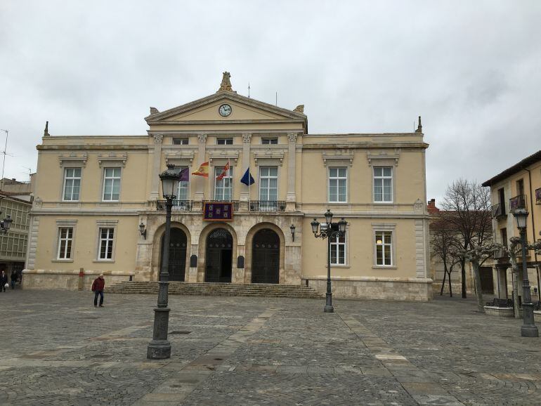 Fachada del Ayuntamiento de Palencia