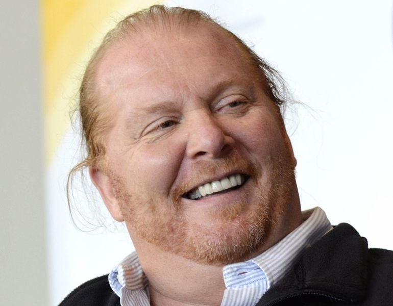 Mario Batali, durante una entrevista concedida a &#039;The Atlantic&#039; en el Annual Food Summit de Washington, en 2012.