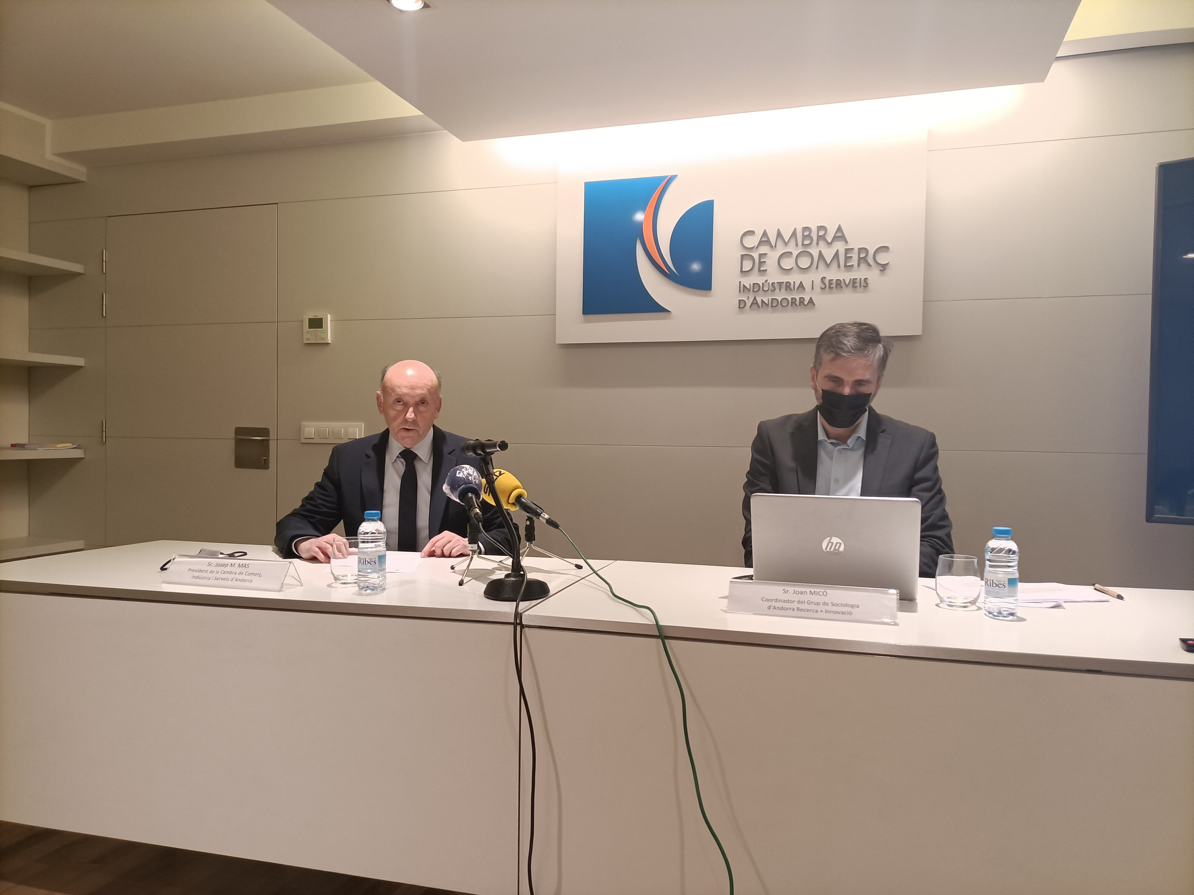 La Cambra de Comerç juntament amb Andorra Recerca+Innovació han presentat els resultats de la quarta enquesta sobre l'impacte de la Covid-19.