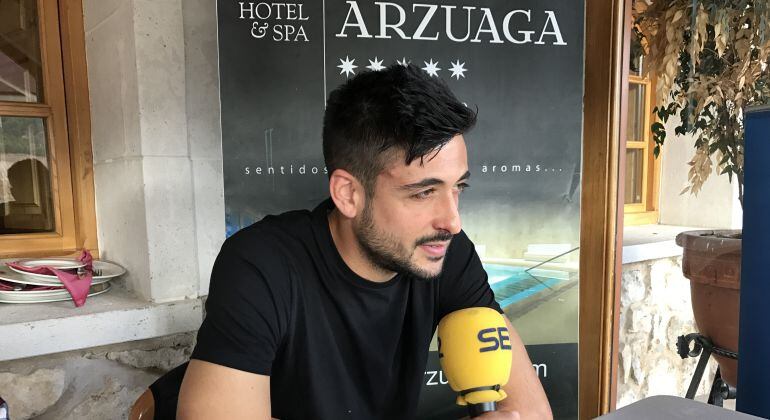 Álex Pérez en Bodegas Arzuaga