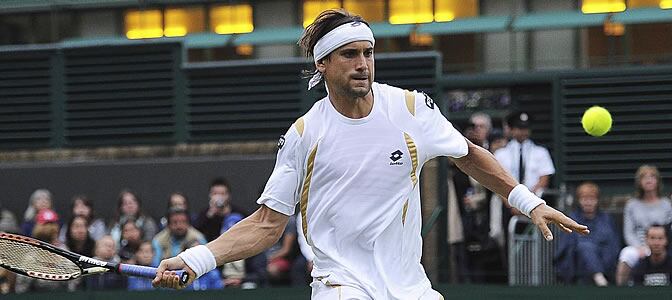 Ferrer, en su debut en Wimbledon