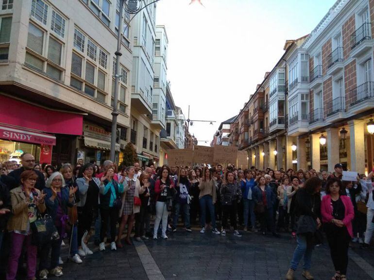 Concentración en Palencia