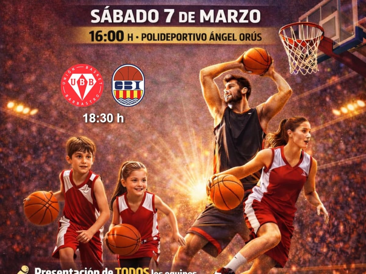 Unión Basket Barbastro presenta sus trece equipos