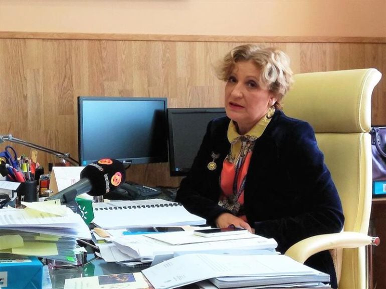 La presidenta de la Audiencia Provincial de Almería, Lourdes Molina.