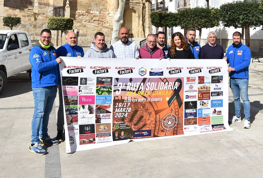 Presentación de la Ruta solidaria 4x4 Baza-Caniles