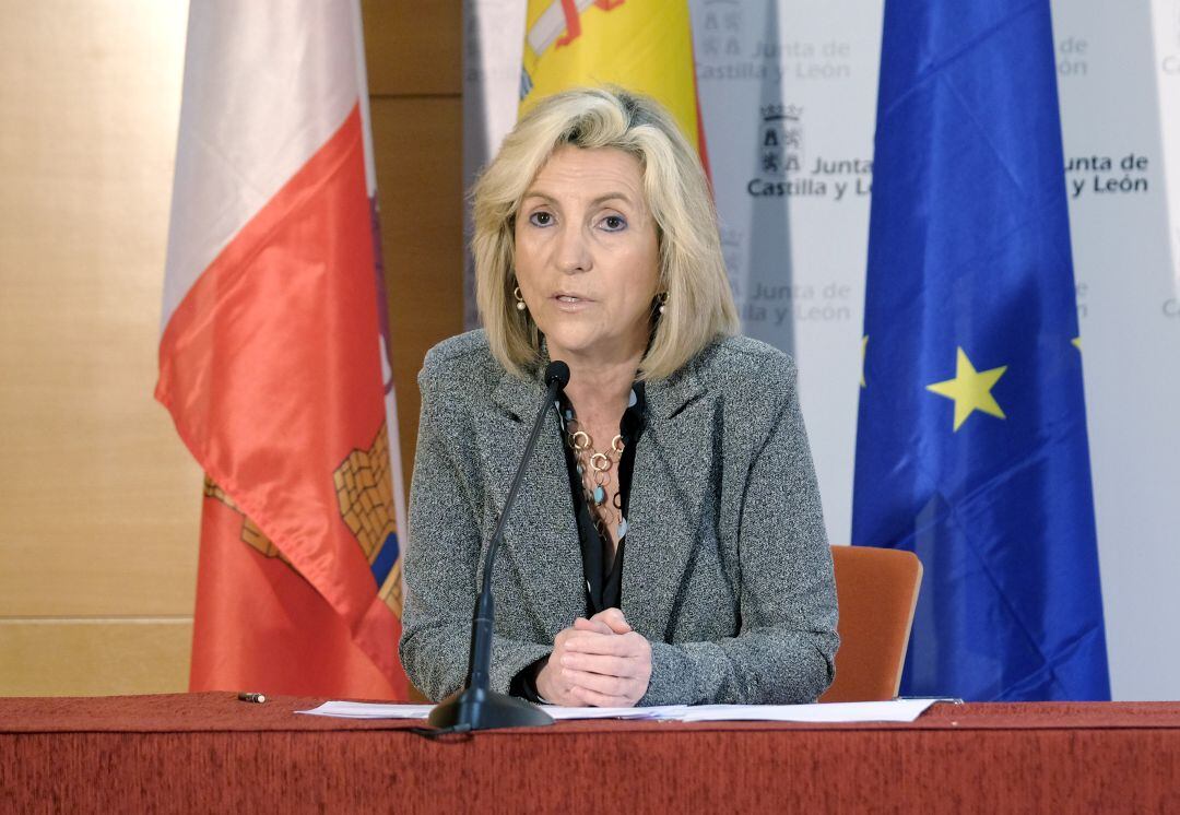 Verónica Casado, consejera de Sanidad de Castilla y León