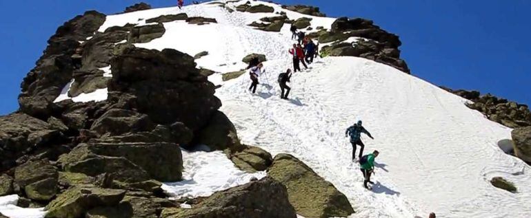 Imagen de la sierra de Guadarrama donde se ha producido el rescate