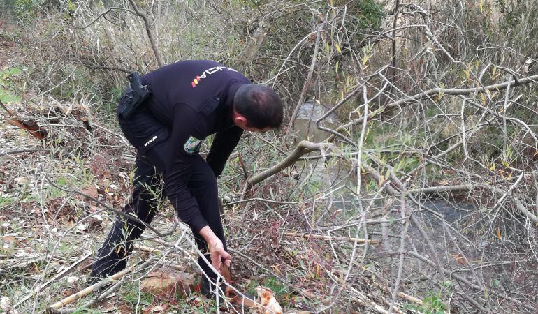 Actuación policial en el Río Víboras