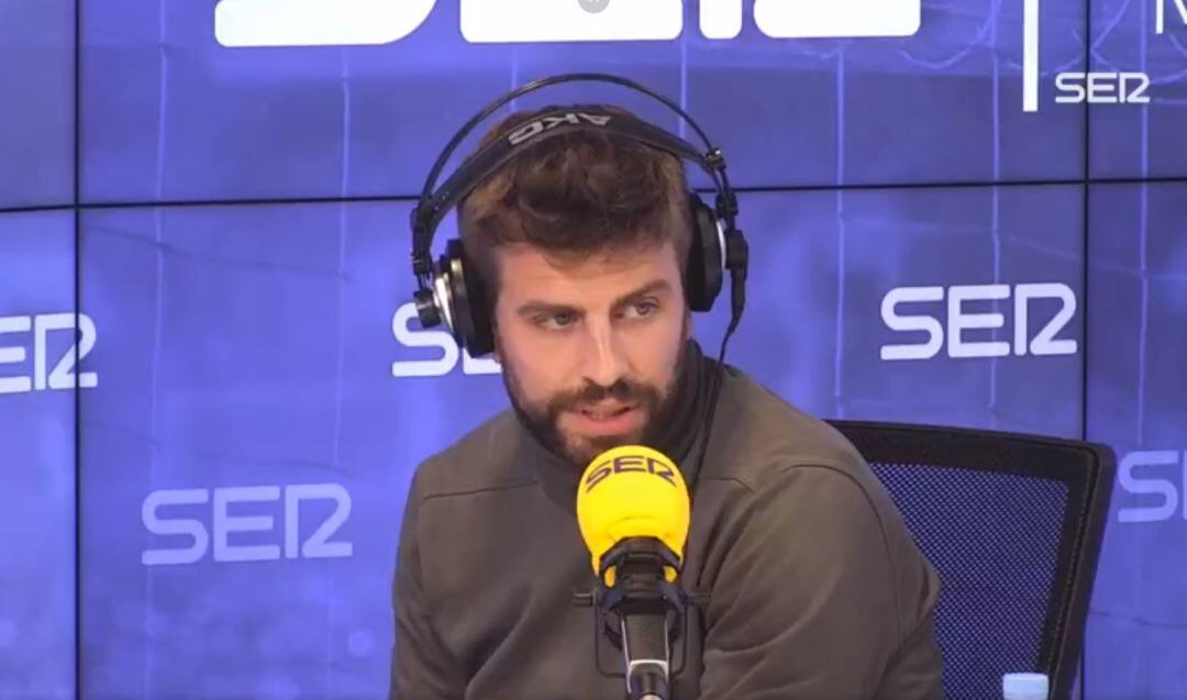 Gerard Piqué, en su entrevista con &#039;El Larguero&#039;