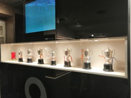 Los trofeos Pichichi de Quini