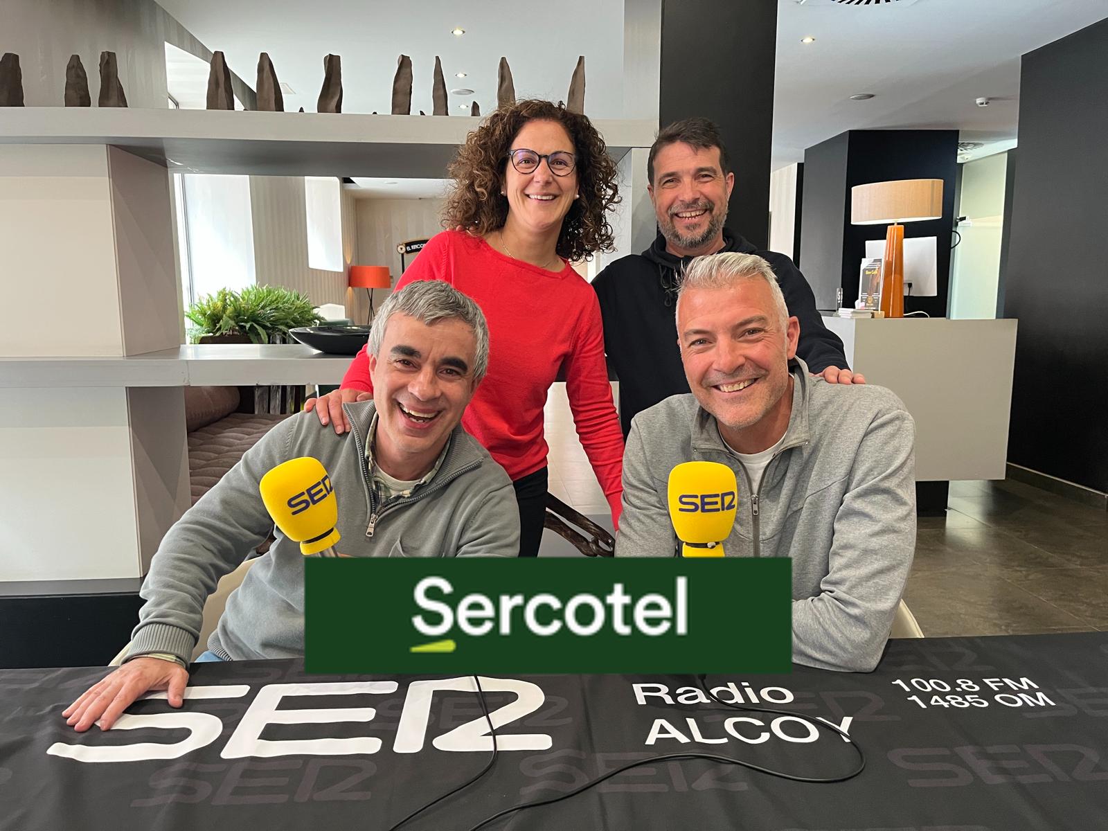 Víctor Macías en el hotel Sercotel Ciutat d`Alcoi