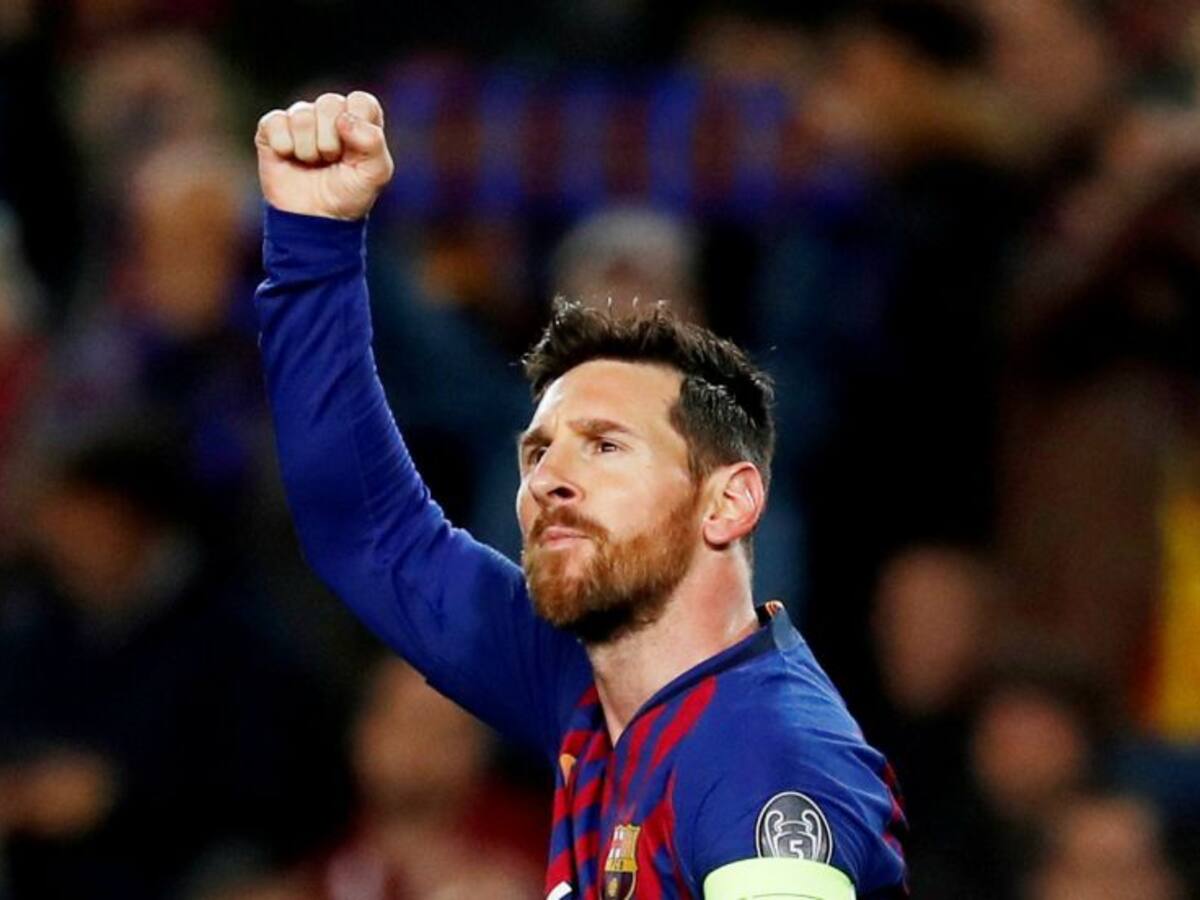 El Villamarín se rinde ante Messi tras el triplete del argentino