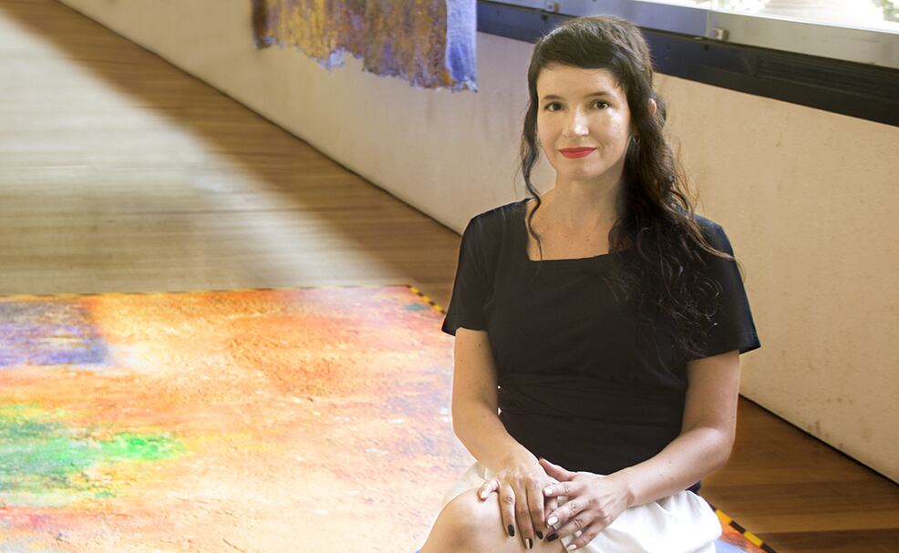 Lluci Juan al Centre del Carme de Cultura Contemporànea // Foto: Lluci Juan