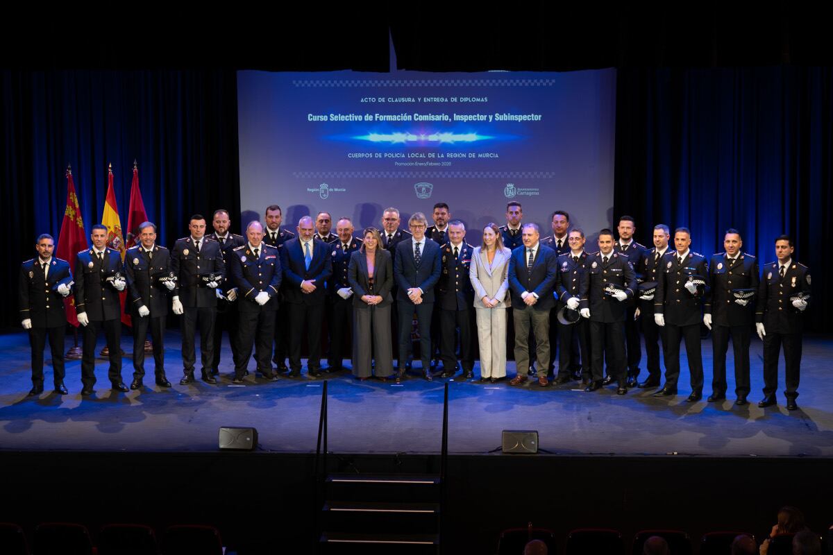 Cartagena refuerza su cúpula policial y reivindica más efectivos estatales en un año "histórico" para la seguridad
