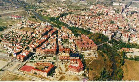 Vista aérea de Aranda hace décadas
