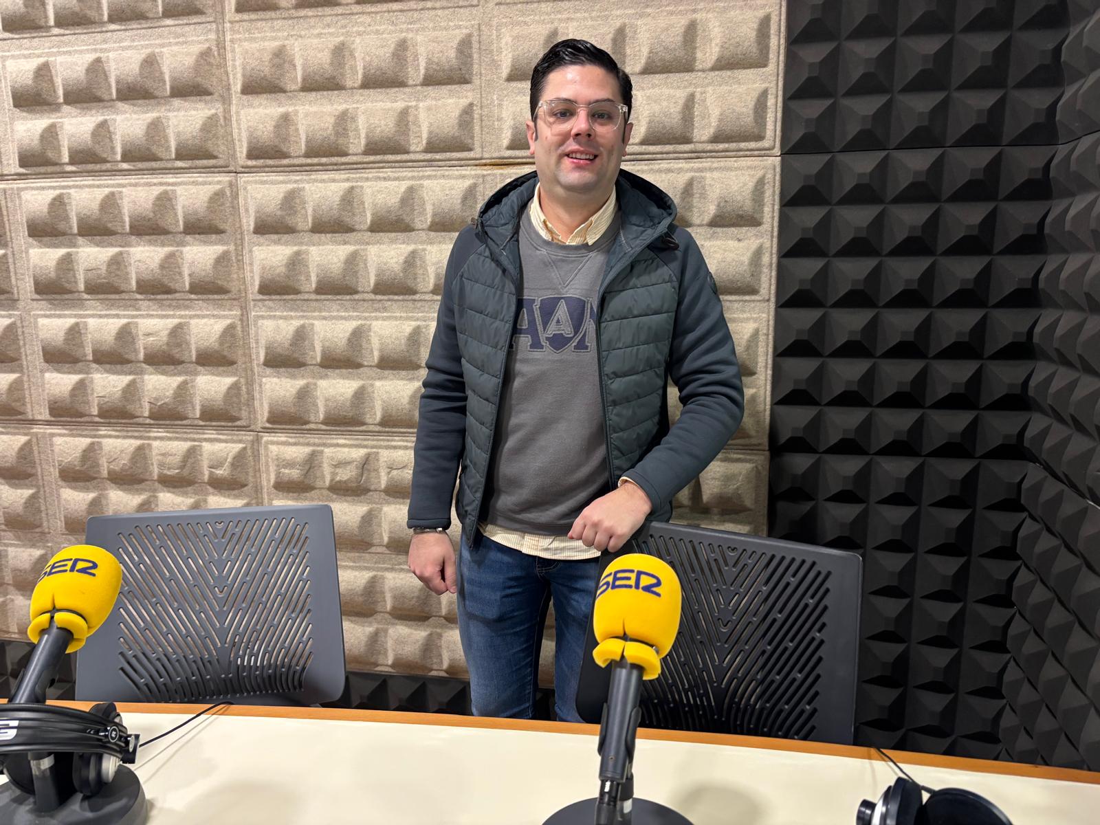 Sergio Cruz. Hermano Mayo de la Hermandad del Soberano de Morón