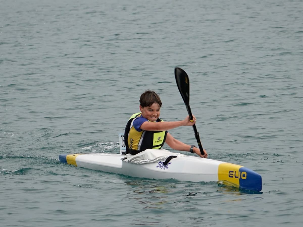 El CM Mahón es proclama campió balear de joves promeses de piragüisme