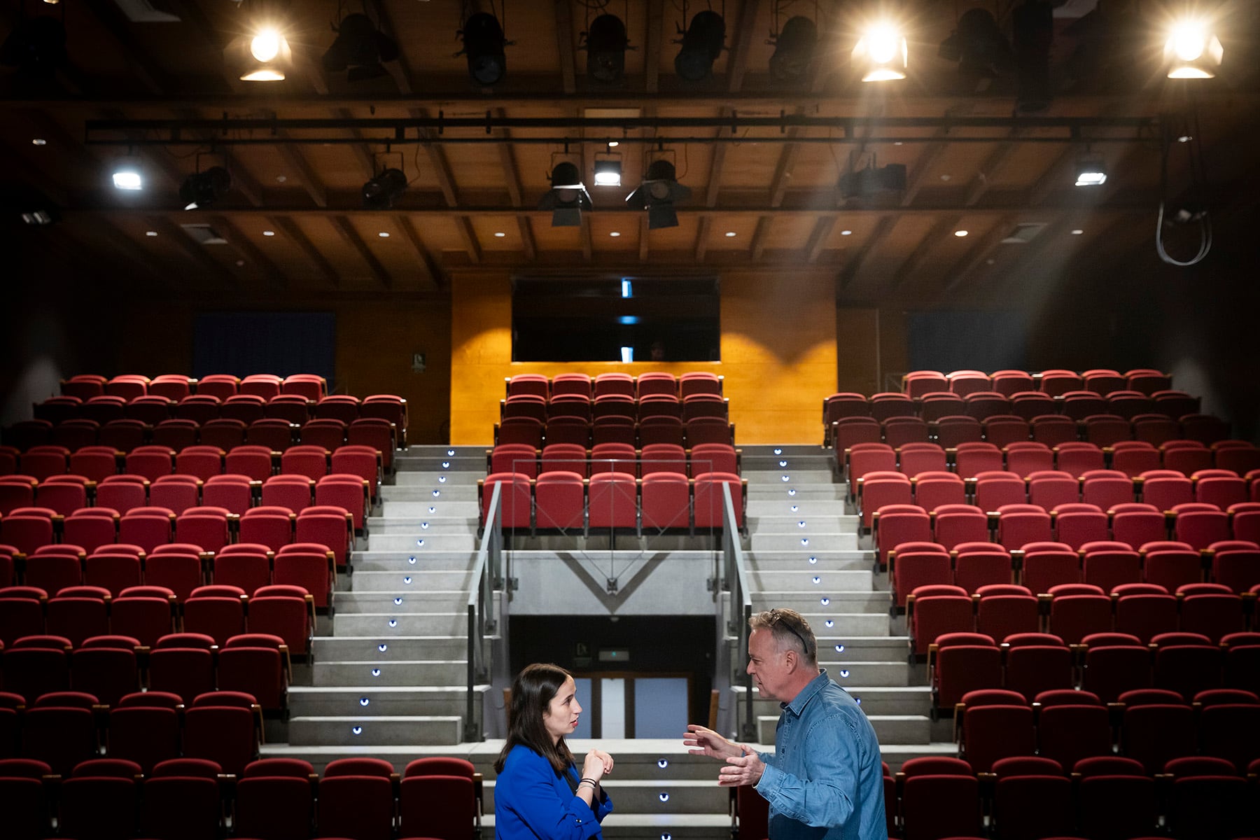 La cònsol menor, Olalla Losada, i el cap de l’àrea de Cultura del comú, Jan Cartes, han anunciat el cartell d'enguany