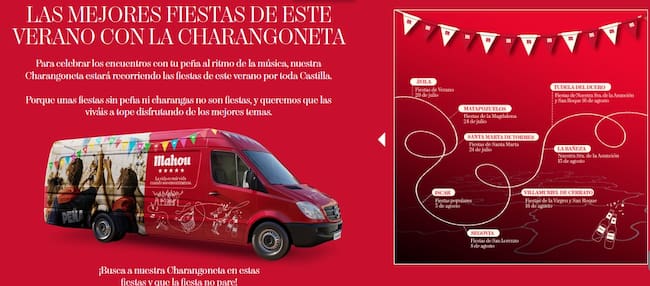 La 'Charangoneta' de Mahou estará en los próximos San Roque en Peñafiel