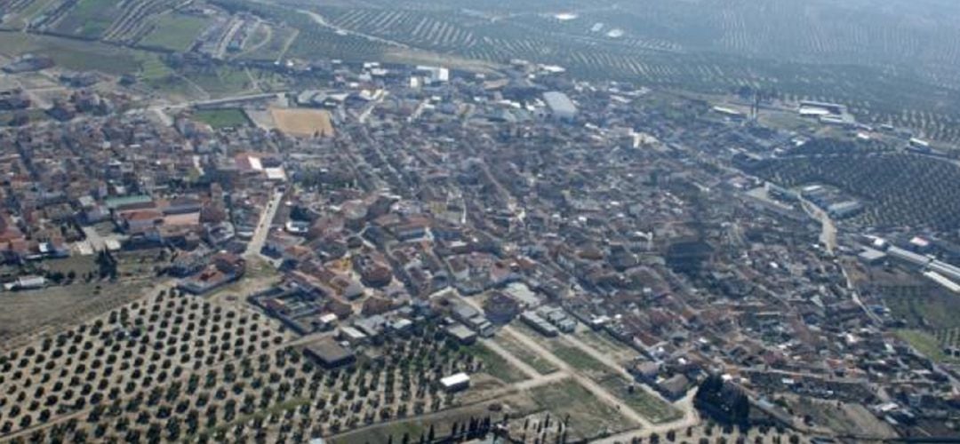 Vista aérea de Begíjar.