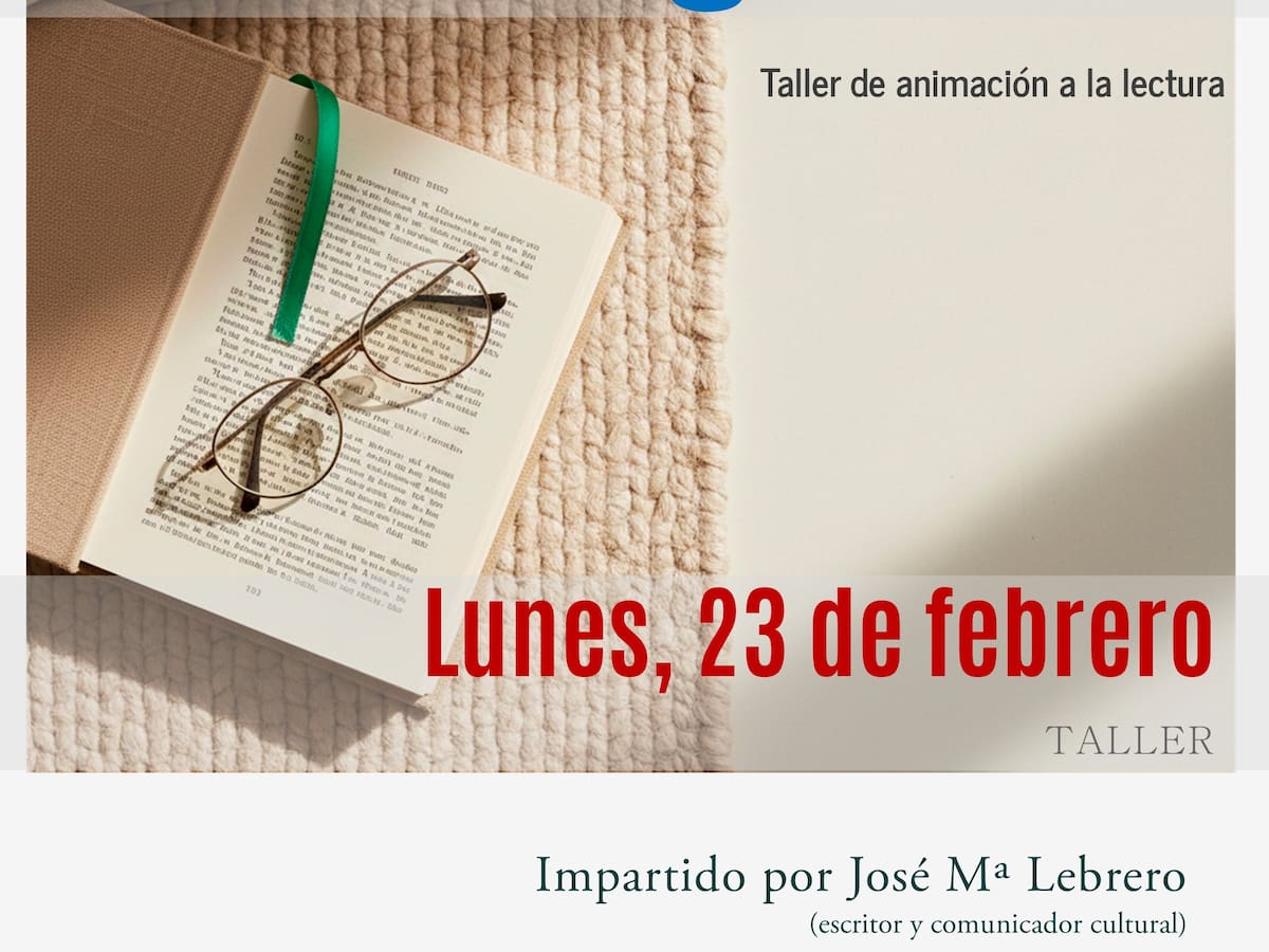 José Mª Lebrero acerca en Guardo los beneficios emocionales y creativos de la lectura con el taller 'Leo, luego existo'