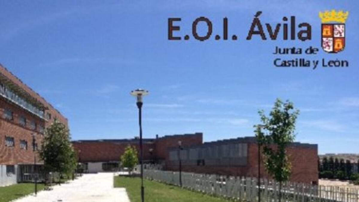 La Junta abre el plazo de admisión en la Escuela de Idiomas de Ávila y Arévalo