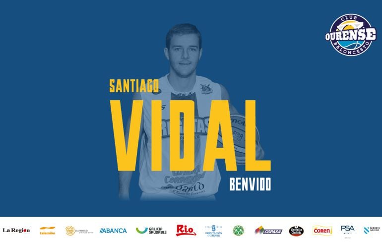 Sexto fichaje del Club Ourense Baloncesto, el base internacional con Urugay, Pepo Vidal.