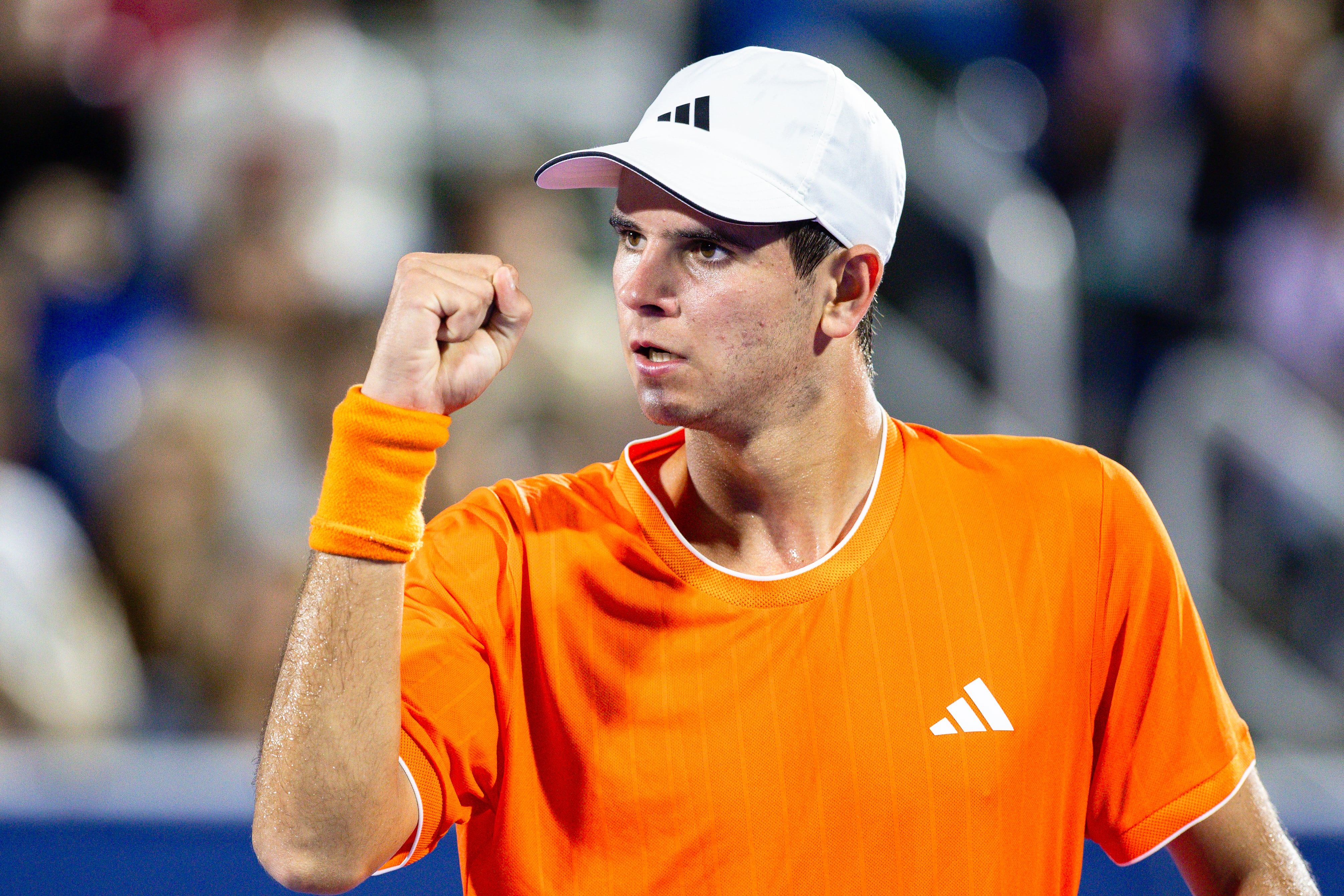 El español Rafa Jódar, durante un partido de 2026