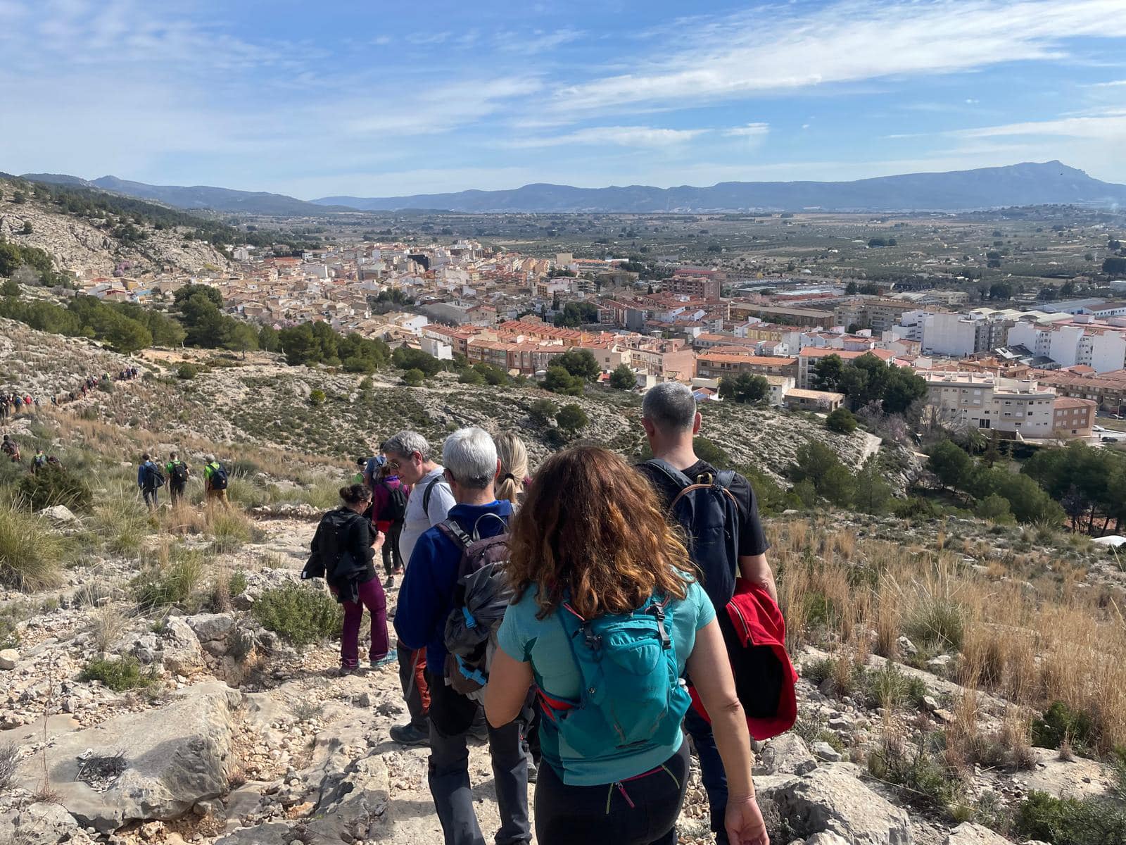 El Centre Excursionista de Biar en Onil