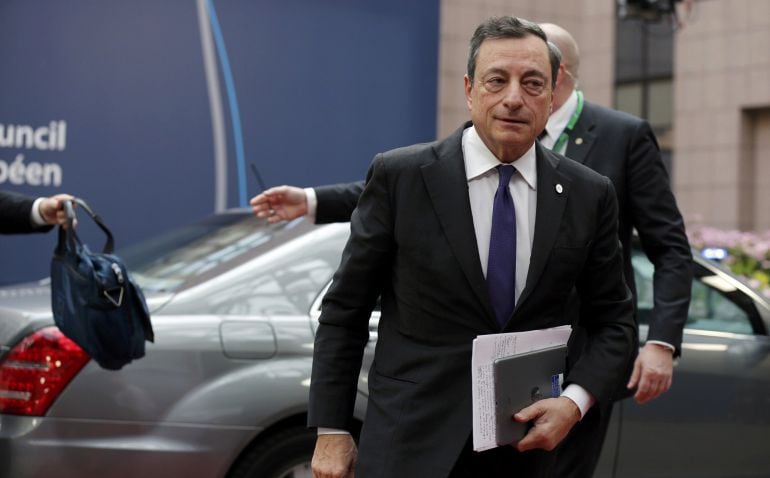 El presidente del Banco Central Europeo, Mario Draghi