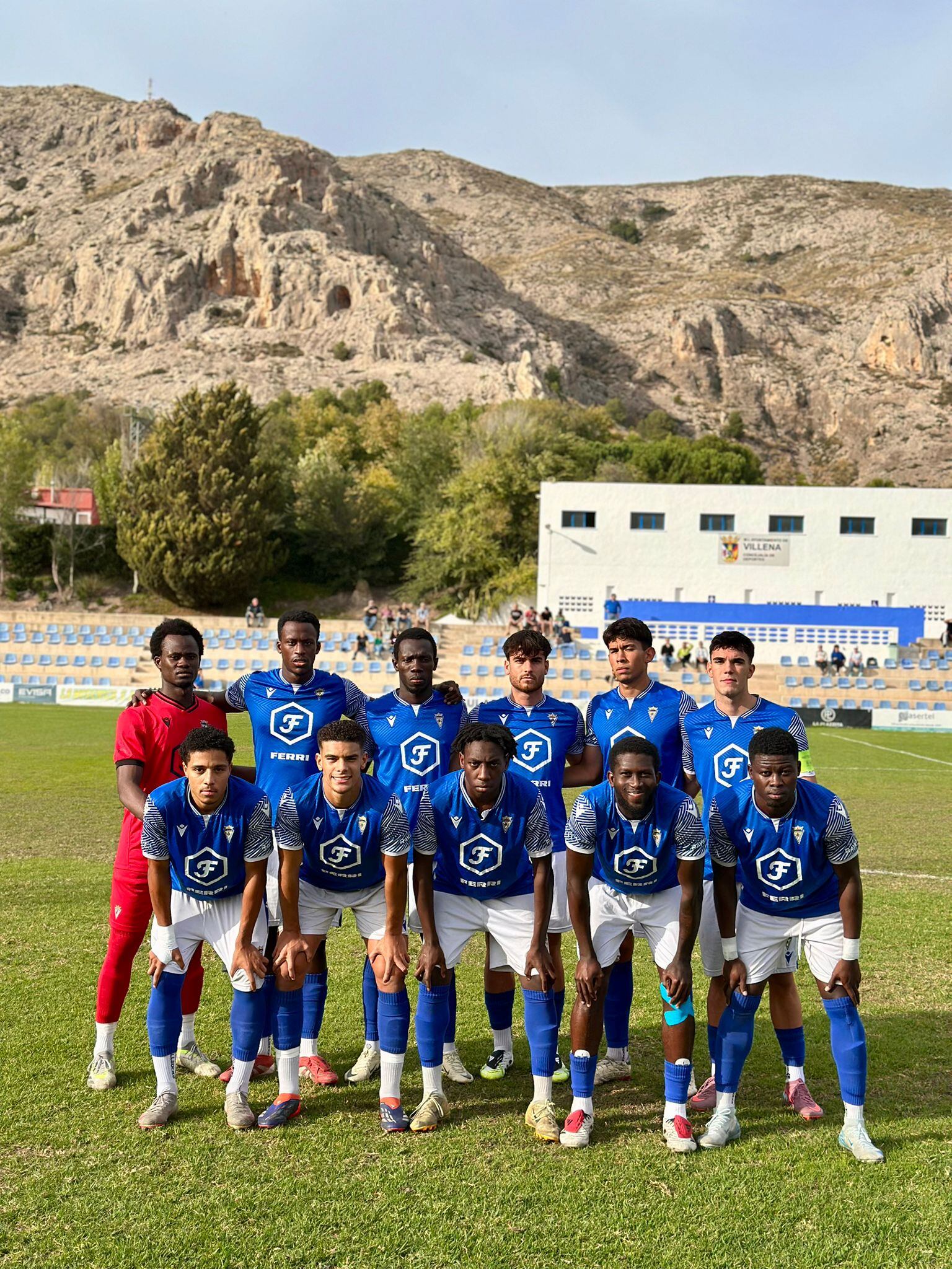 Alineación del partido