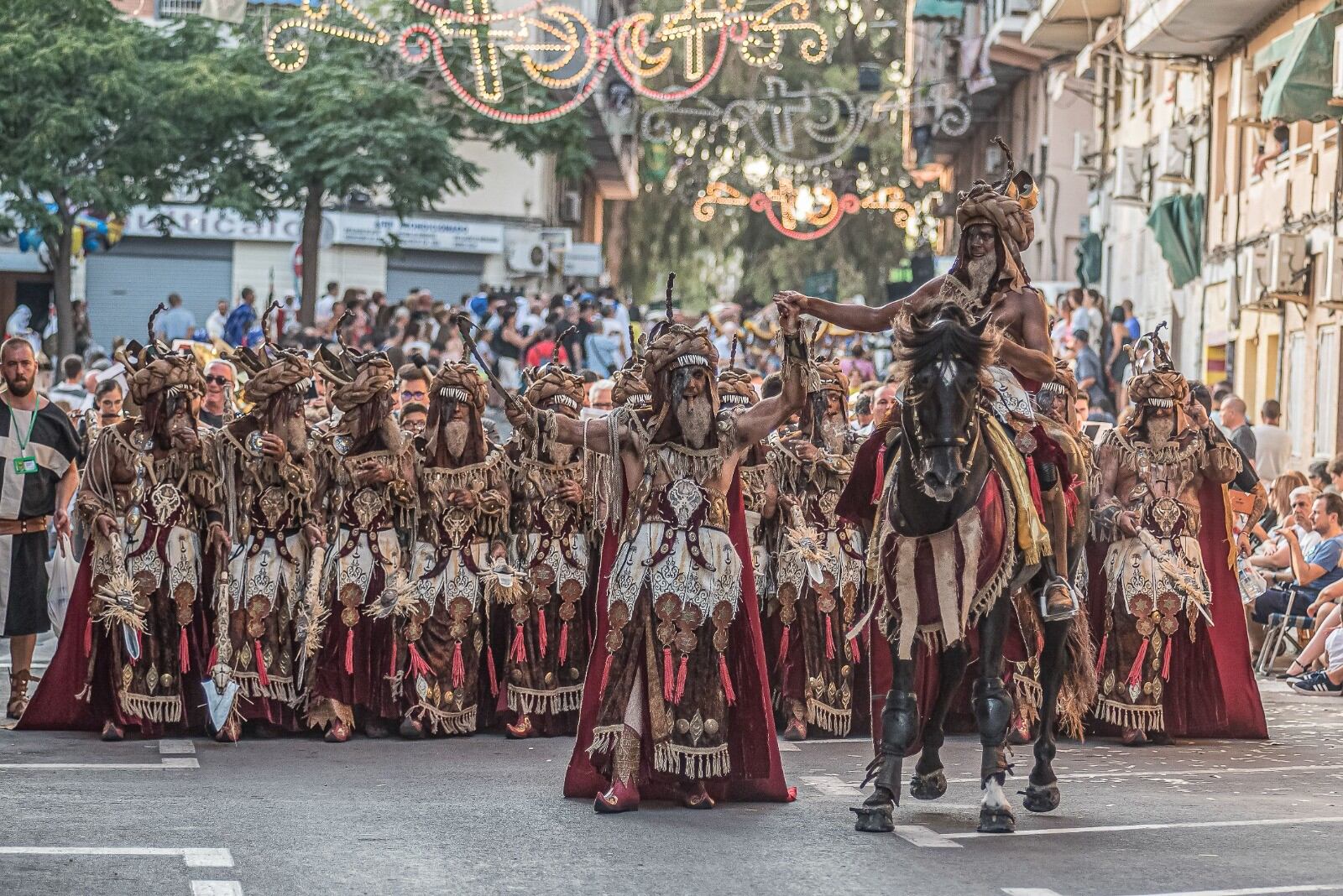 Moros y Cristianos de San Blas, en Alicante, en una imagen de archivo.