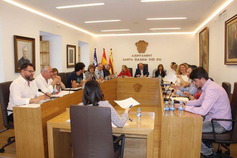 Un momento durante la sesión plenaria