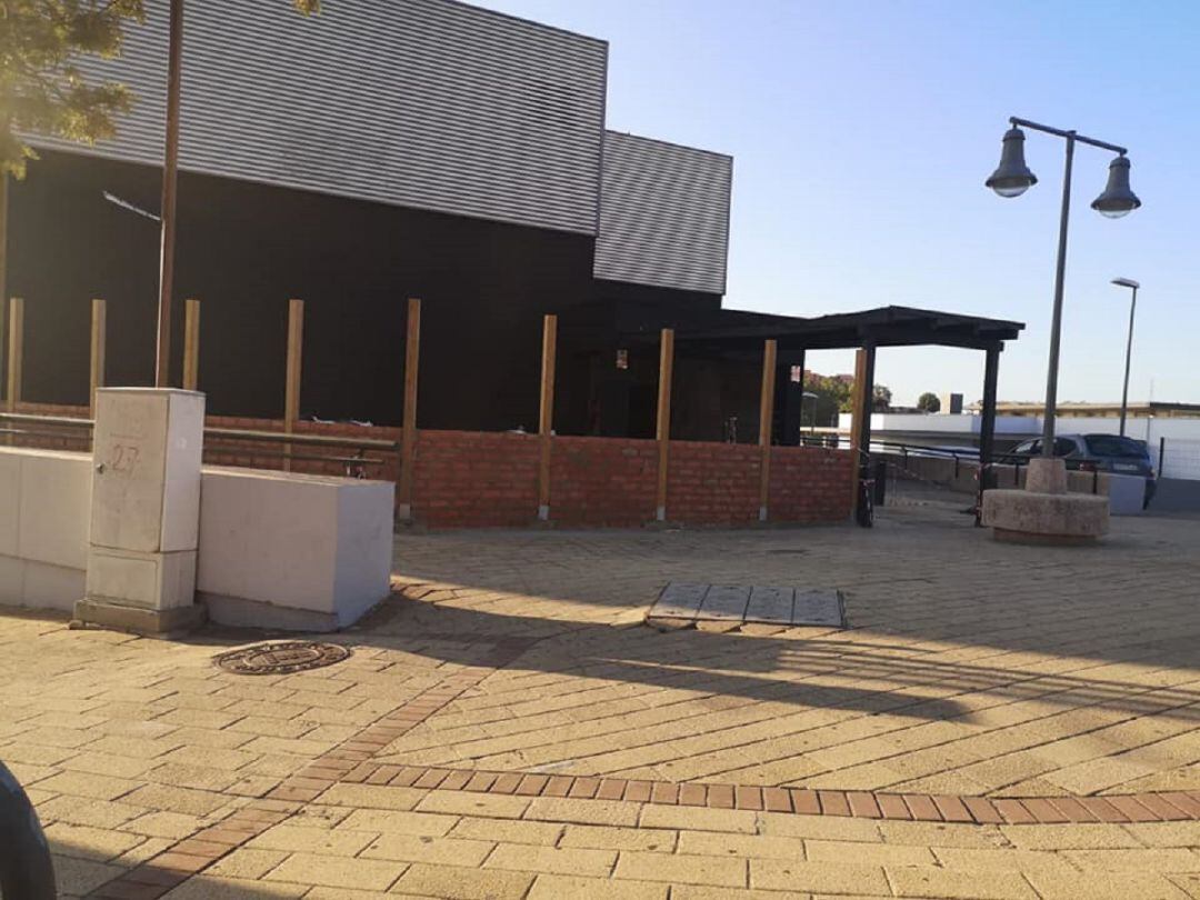 Las obras en la antigua discoteca Élite, en Algeciras