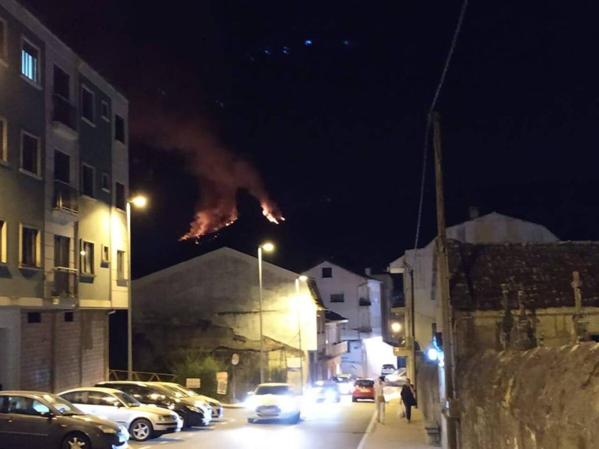 El fuego de Redondela tenía tres focos