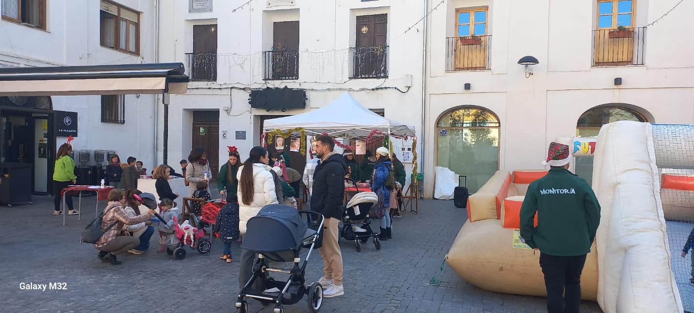 Animación en la Plaza Mayor