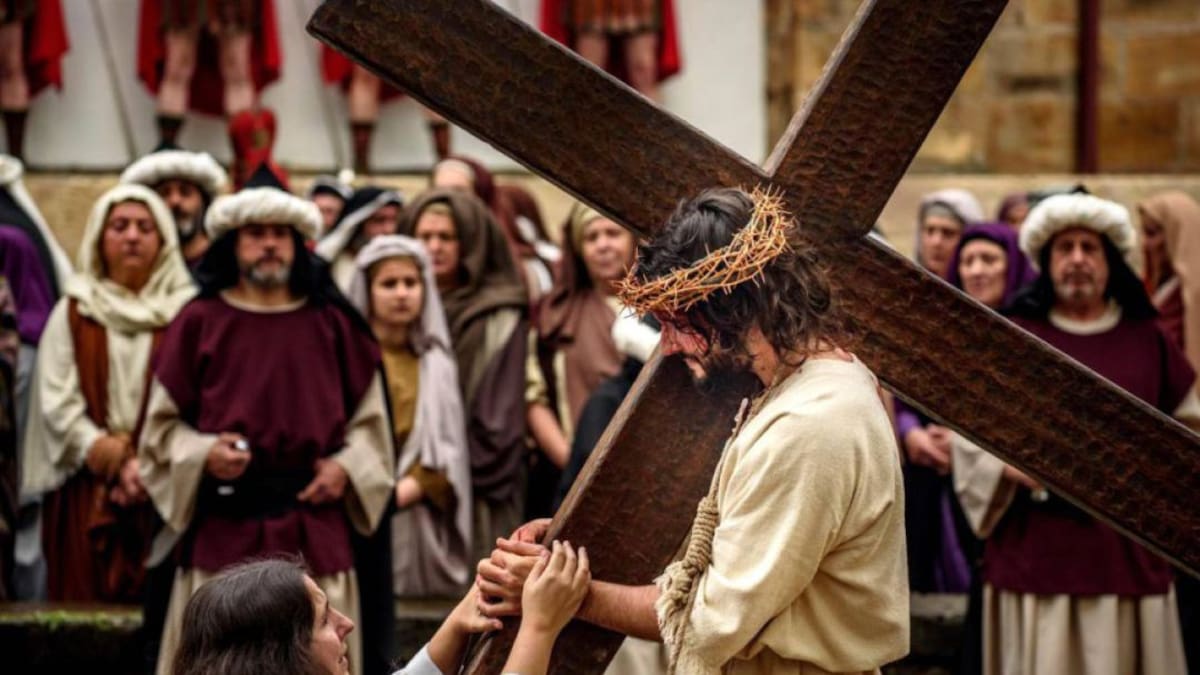 Pedro Salinas, Portavoz de la Asociación Vía Crucis Viviente de Balmaseda