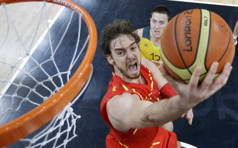 Pau Gasol, en los Juegos de Londres.