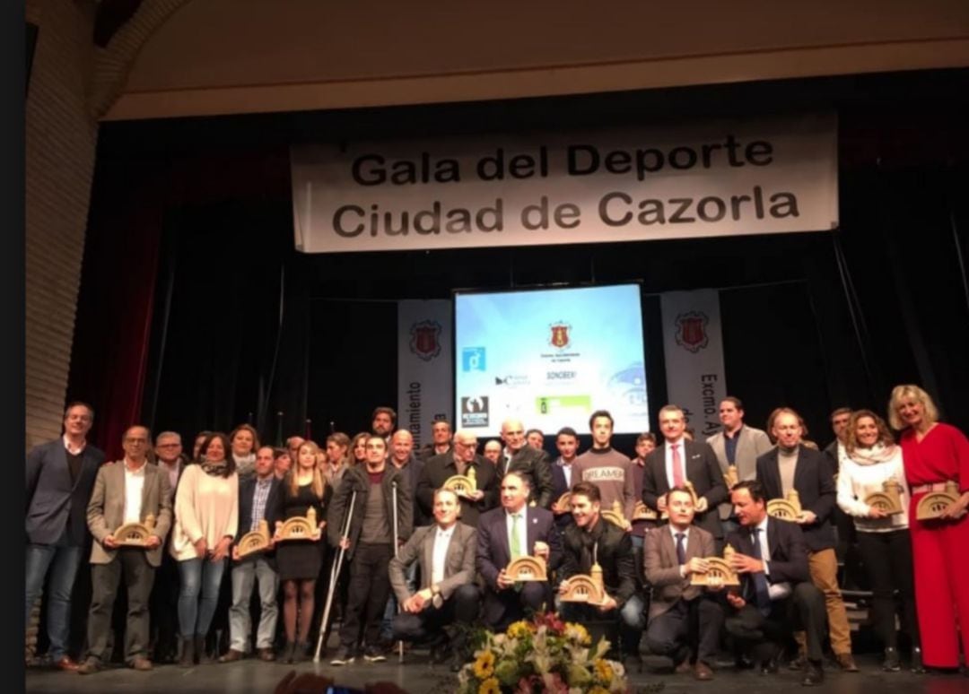 Fotos premiados en la Gala del Deporte de Cazorla