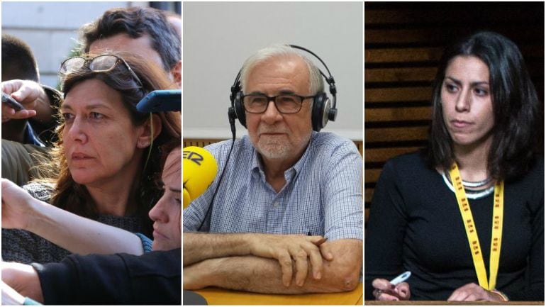 Ana Talens, Francisco Pérez Puche y Rosana Belenguer