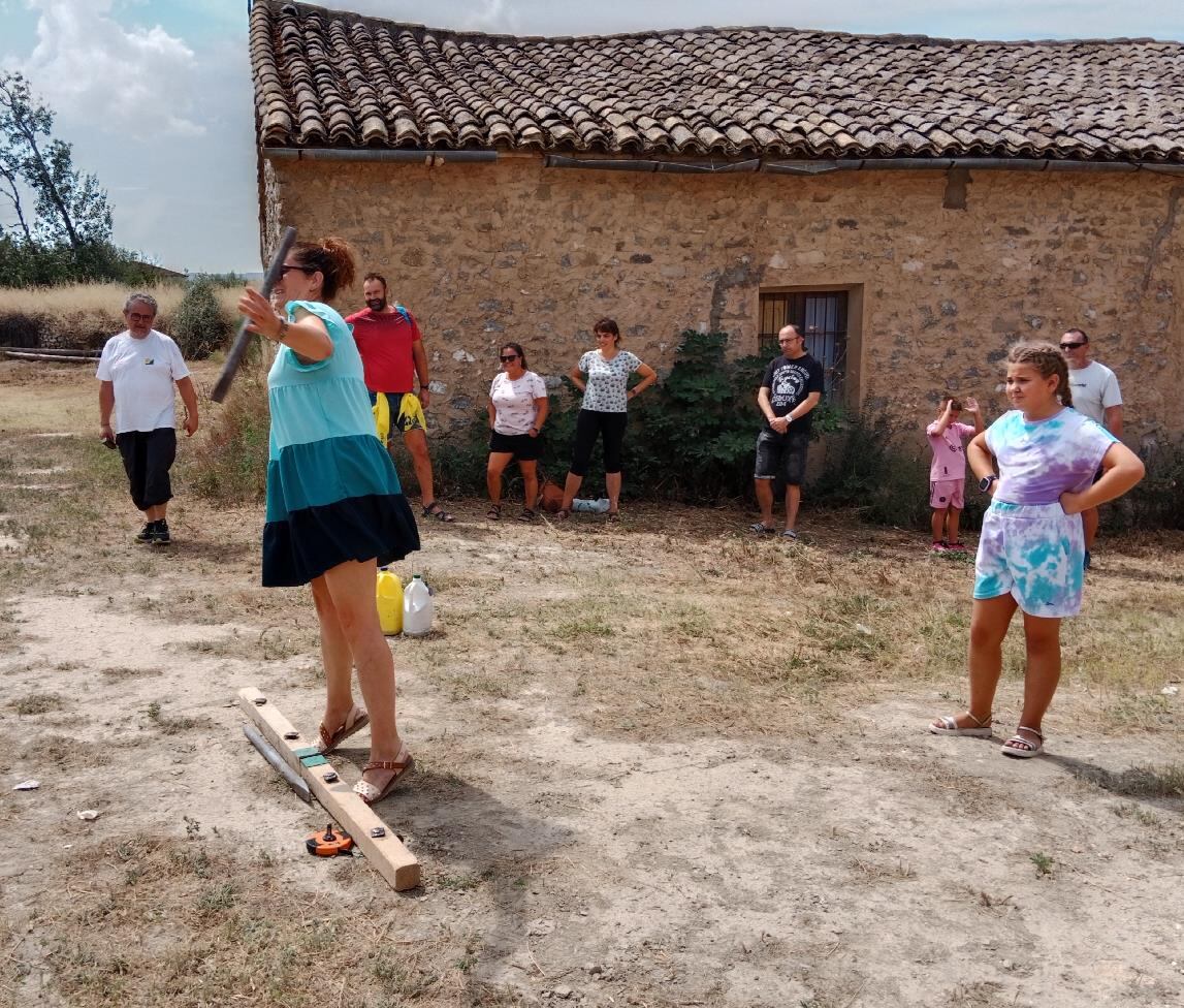 Juegos tradicionales en Robres