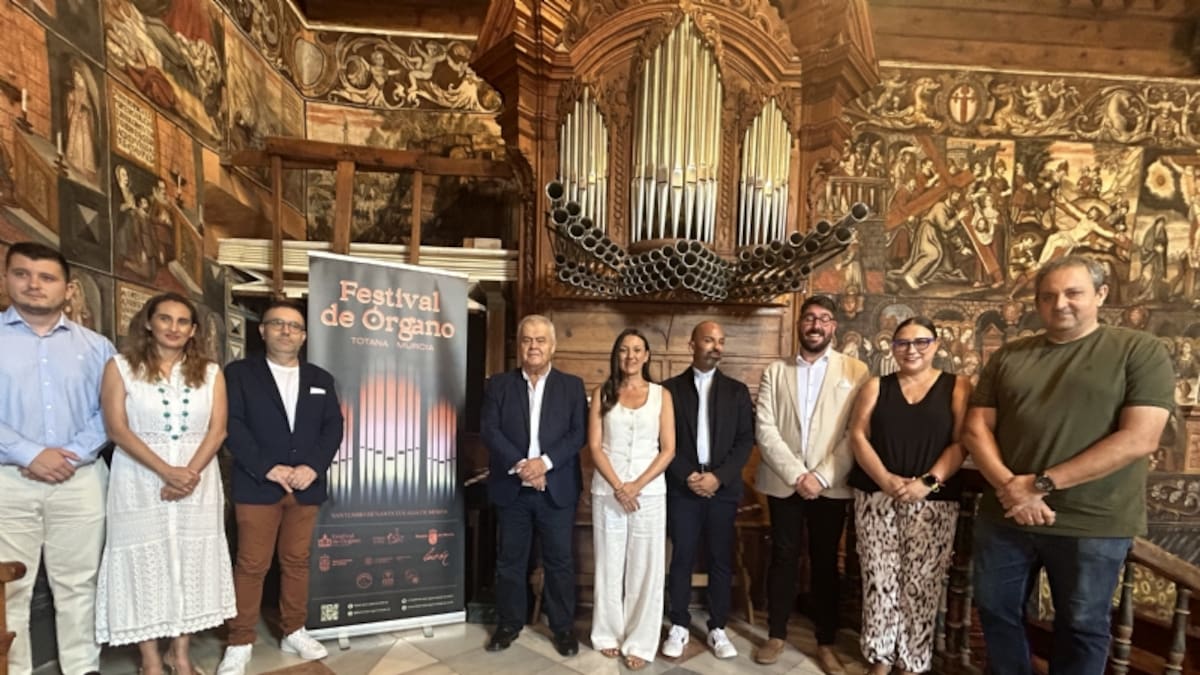 Antonio Cánovas, coordinador I Ciclo de Órgano de La Santa de Totana