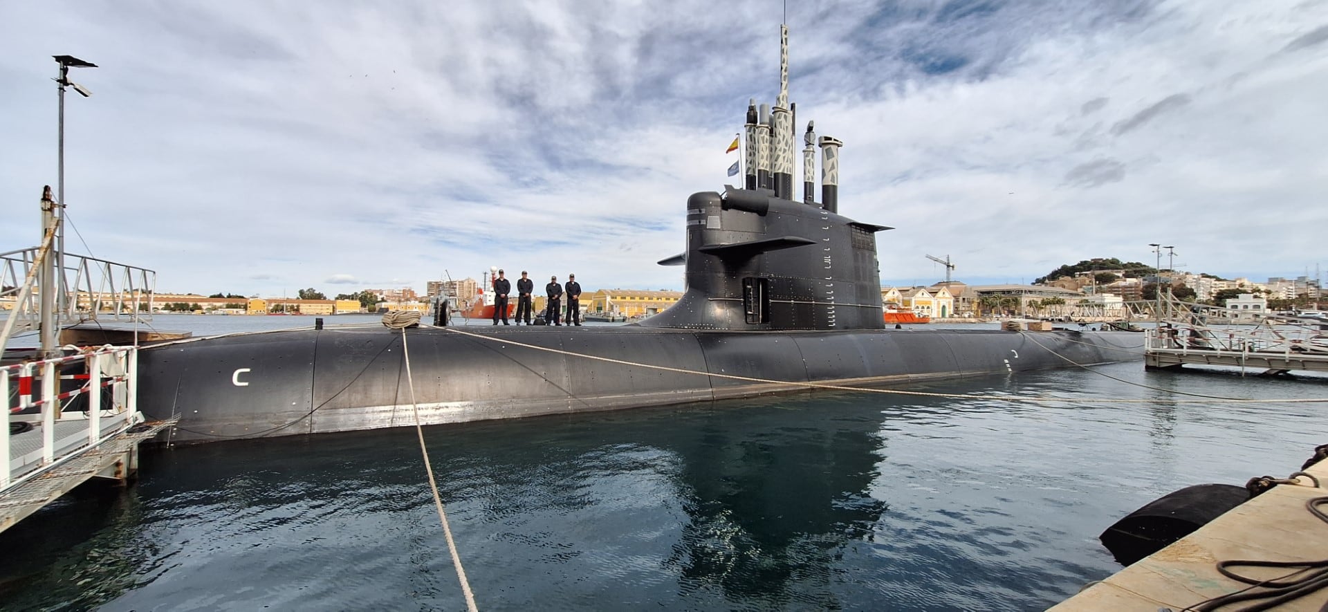 Submarino S-81, en Navantia