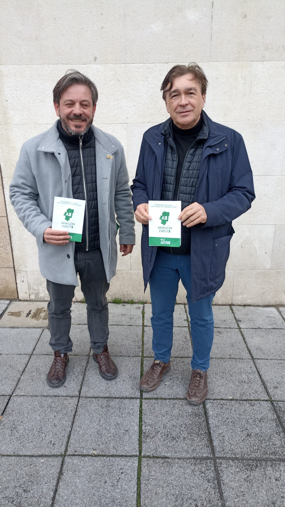 Tomás Guitarte y Valero Aguayos, de Aragón Existe