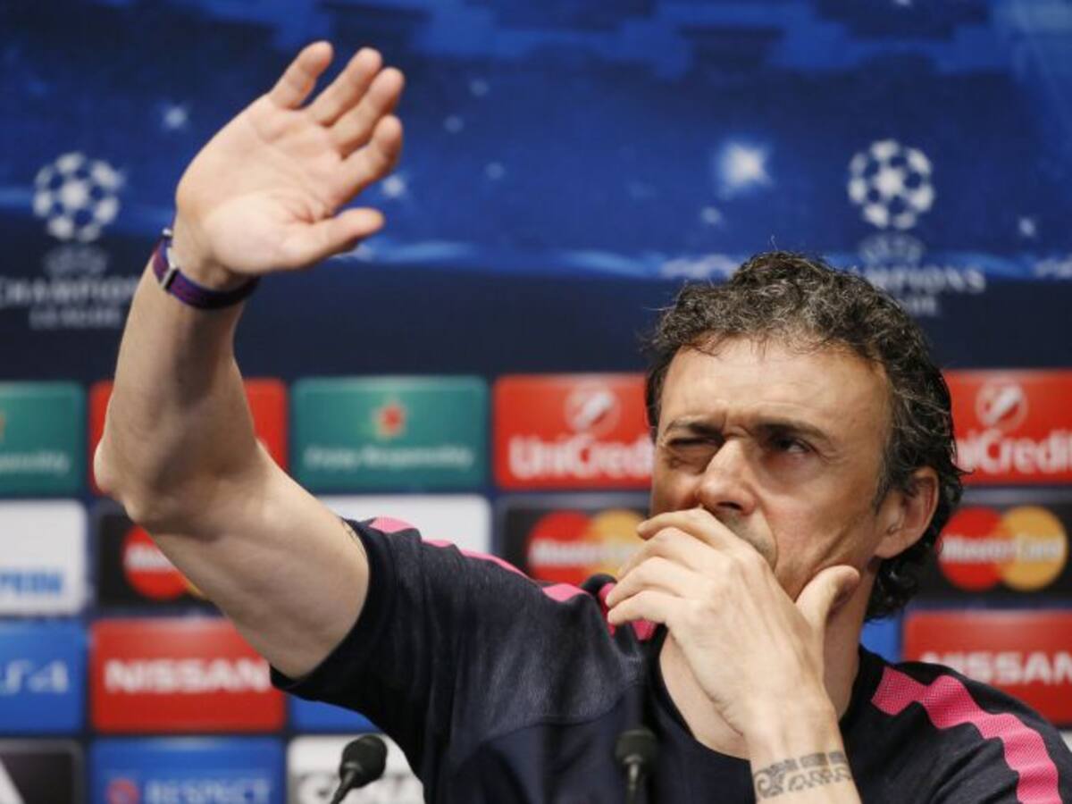 Luis Enrique comprende el enfado de Neymar