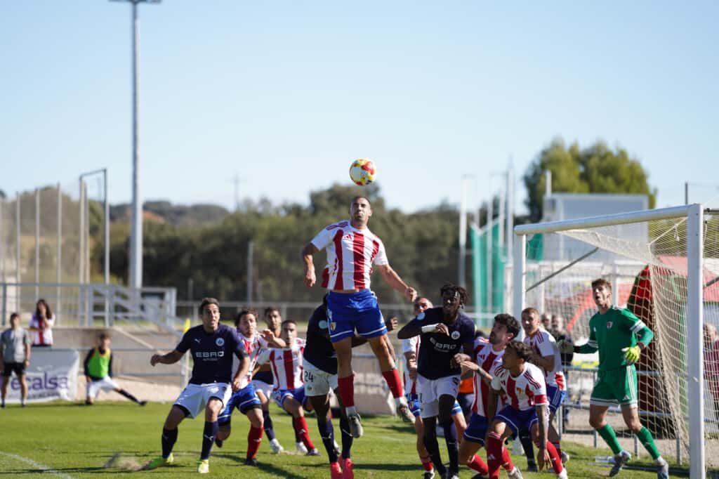 La UD Barbastro empataba con el Atlético Lleida