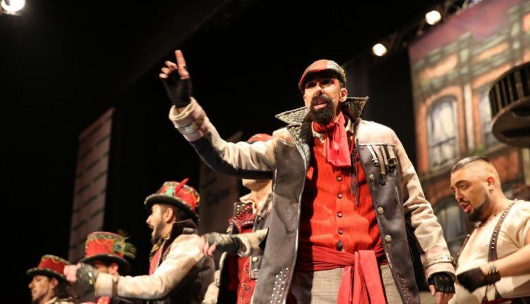 Los mafiosos, comparsa de Juan Carlos Aragón en el COAC 2018